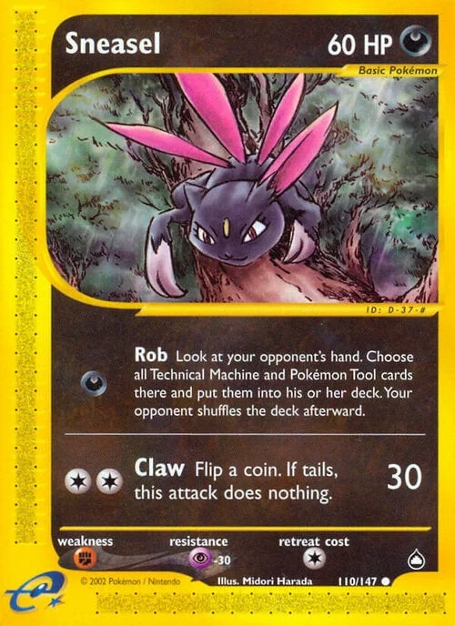 Sneasel — Aquapolis