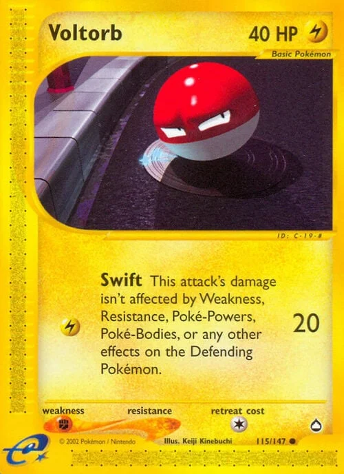 Voltorb — Aquapolis