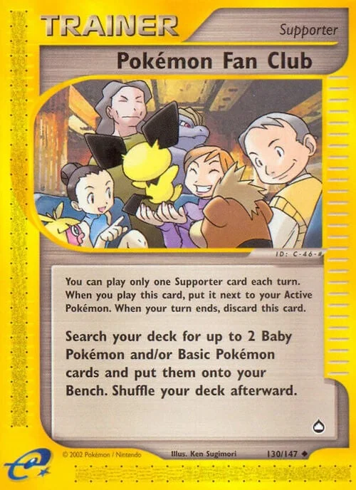 Pokémon Fan Club — Aquapolis