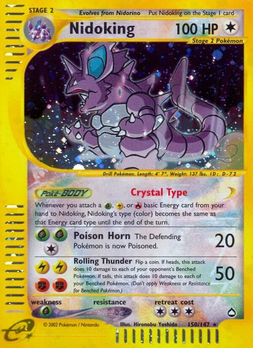 Nidoking — Aquapolis