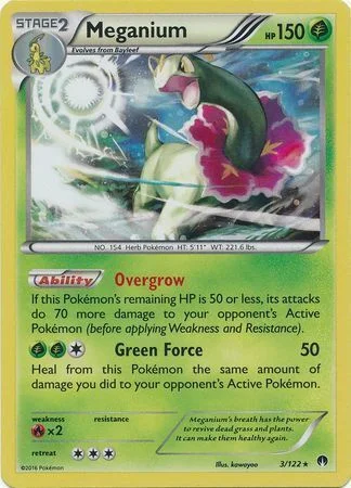 Meganium — BREAKpoint Promos
