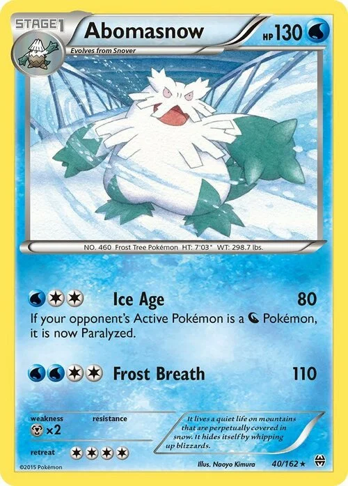 Abomasnow — BREAKthrough