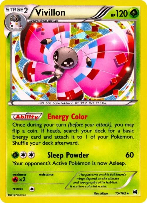 Vivillon — Theme Deck & Blisters Exclusives