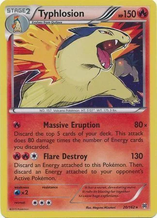 Typhlosion — Theme Deck & Blisters Exclusives