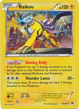 Raikou — Theme Deck & Blisters Exclusives