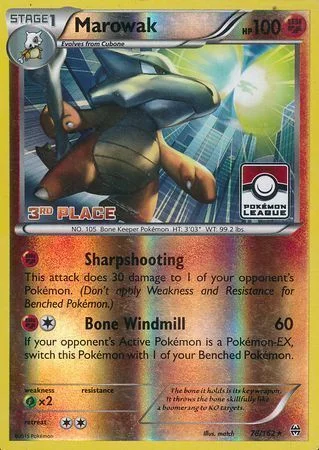 Marowak — League Promos