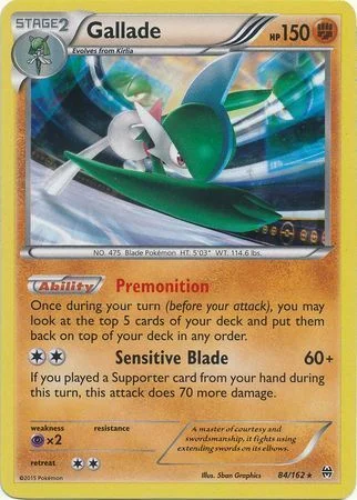 Gallade — Theme Deck & Blisters Exclusives