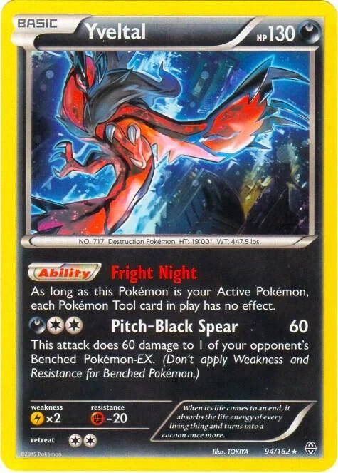 Yveltal — Theme Deck & Blisters Exclusives