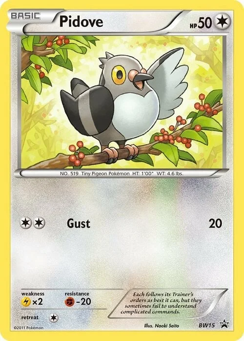 Pidove — BW Black Star Promos