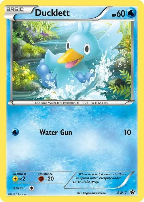 Ducklett — BW Black Star Promos