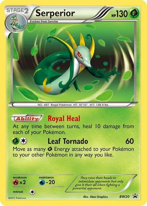 Serperior — BW Black Star Promos