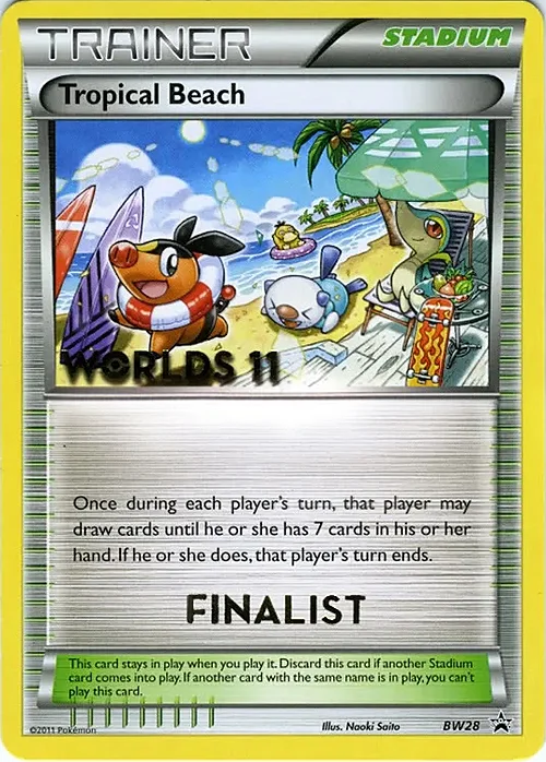 Tropical Beach — BW Black Star Promos