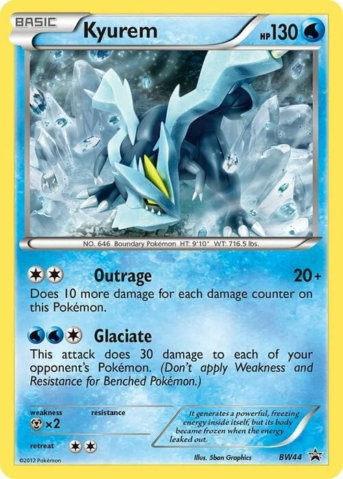 Kyurem — BW Black Star Promos