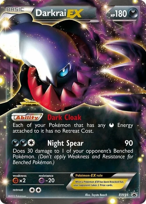 Darkrai EX — BW Black Star Promos
