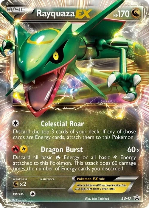Rayquaza-EX — BW Black Star Promos