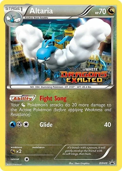 Altaria — BW Black Star Promos