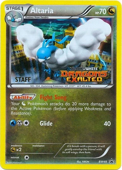 Altaria — BW Black Star Promos