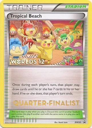 Tropical Beach — BW Black Star Promos