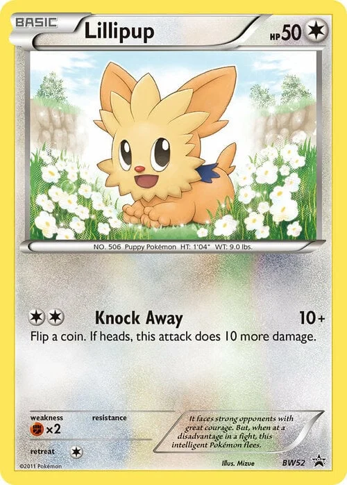 Lillipup — BW Black Star Promos