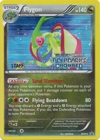 Flygon — BW Black Star Promos