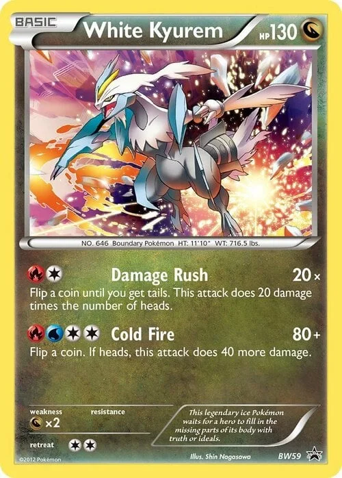 White Kyurem — BW Black Star Promos