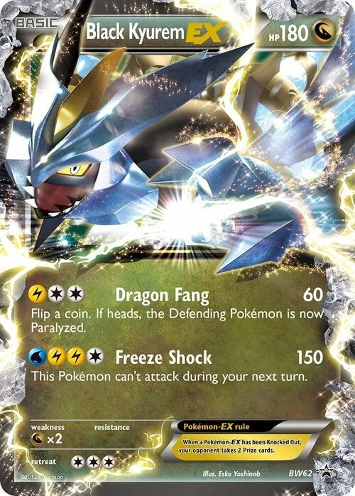 Black Kyurem EX — BW Black Star Promos