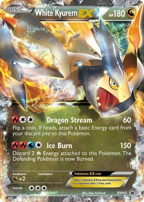 White Kyurem EX — BW Black Star Promos