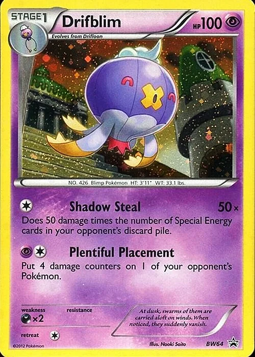 Drifblim — BW Black Star Promos