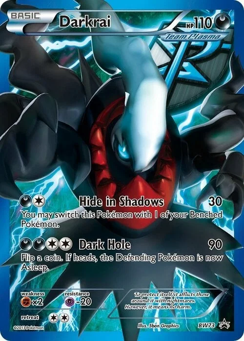 Darkrai — BW Black Star Promos