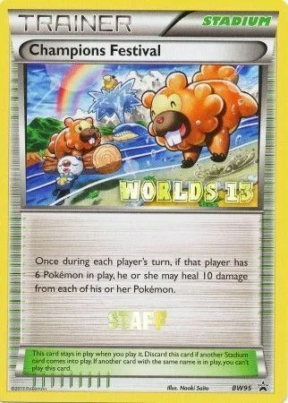 Champions Festival — BW Black Star Promos