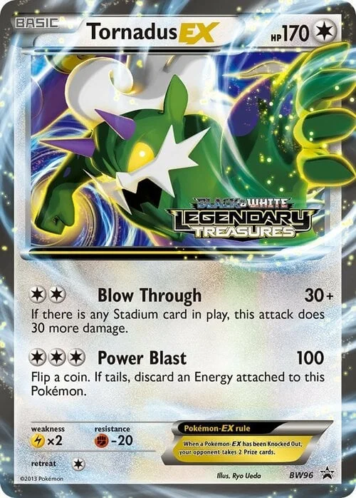 Tornadus-EX — BW Black Star Promos