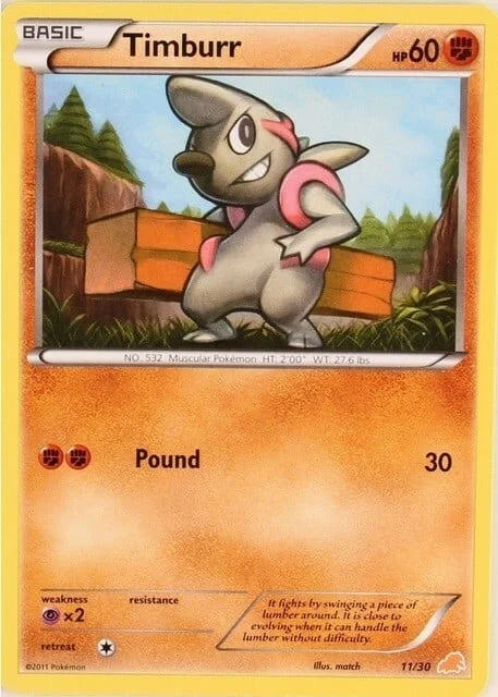 Timburr — BW Trainer Kit Excadrill