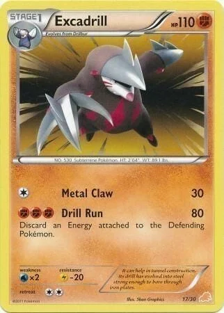Excadrill — BW Trainer Kit Excadrill