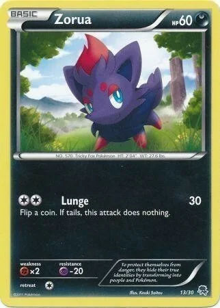 Zorua — BW Trainer Kit Zoroark