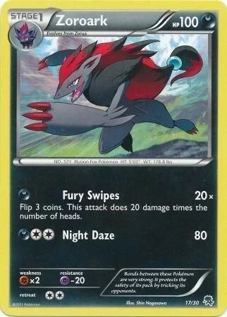 Zoroark — BW Trainer Kit Zoroark