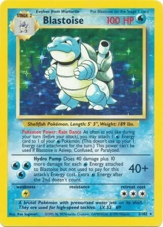 Blastoise — Base Set