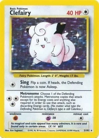 Clefairy — Base Set