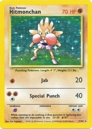 Hitmonchan — Base Set
