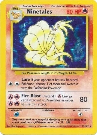 Ninetales — Base Set