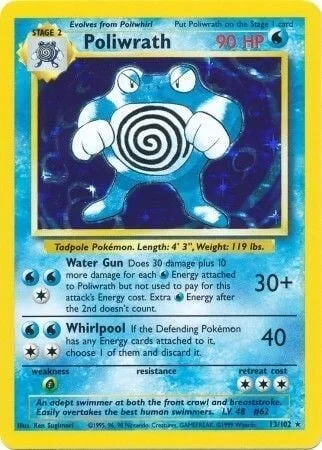 Poliwrath — Base Set