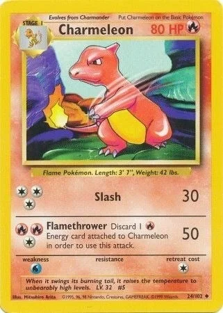 Charmeleon — Base Set
