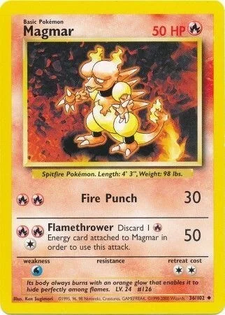 Magmar — Base Set