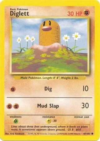 Diglett — Base Set