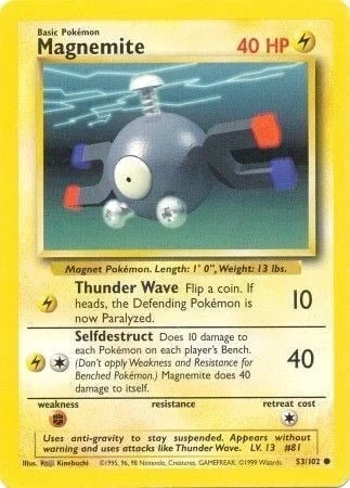 Magnemite — Base Set