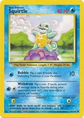 Squirtle — Base Set