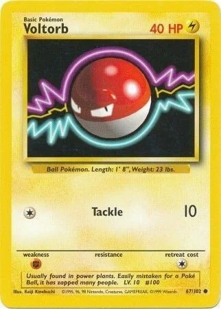 Voltorb — Base Set