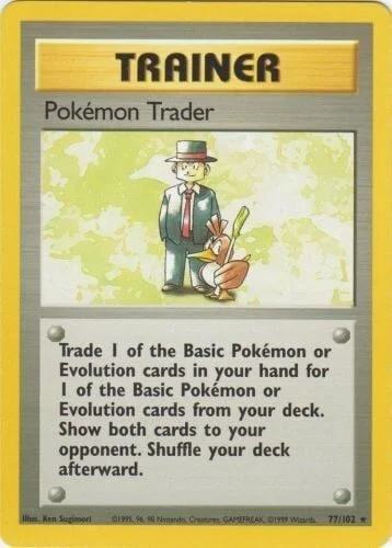 Pokémon Trader — Base Set