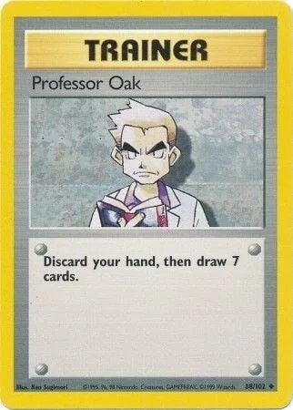 Professor Oak — Base Set