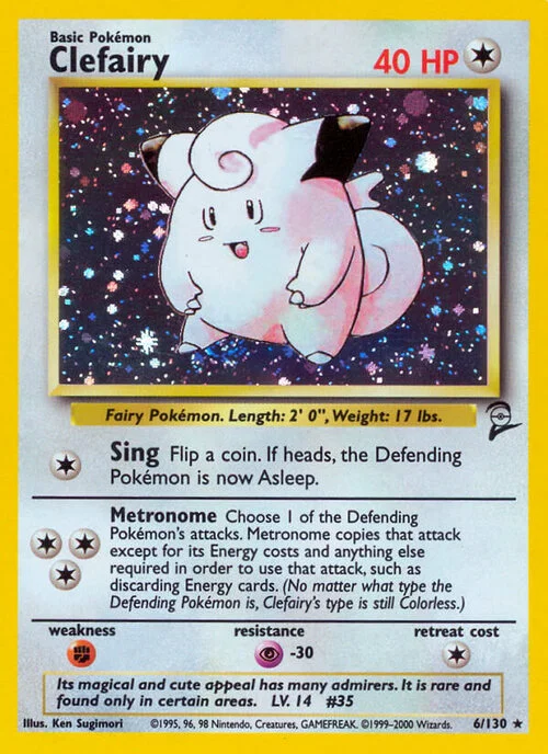Clefairy — Base Set 2