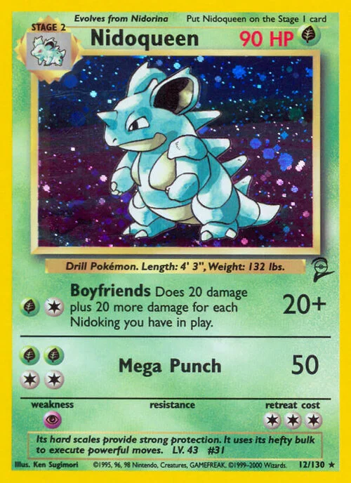 Nidoqueen — Base Set 2